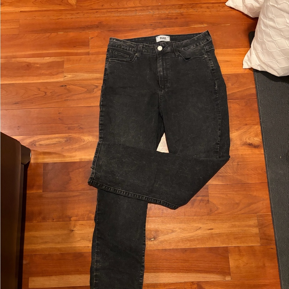 PAIGE Charcoal Skinny Women's Jeans